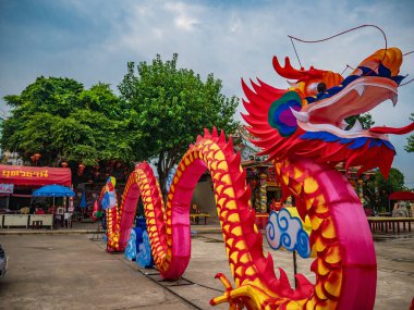 Udon Thani/Thailand-11 Dec 2017:San Chao pu ya Shrine foundation at Udon Thani City Thailand.San Chao Pu-Ya Chinese temple in Udon Thani is a tourist attraction with many aspects of interest