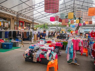 Udon Thani/Thailand-11 Dec 2017:Unacquainted People  in UD Town Community mall  at Udon Thani City Thailand.Udon Thani Province is a province (changwat) in northeast Thailand.