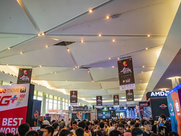 Bangkok Thailand Oct 2019 Unacquainted Gamer Thailand Game Show Exhibition — Stock Photo, Image