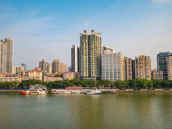Guangzhou China Aug 2019 Cityscape Guangzhou City Pearl River Guangzhou — Stock Photo, Image