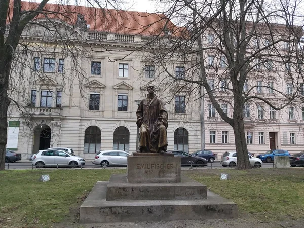 Gündüzleri Berlin Sokakları Evleri Gri Günler — Stok fotoğraf