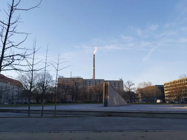 2022 Berlin Deutschland Ein Typischer Tag Berlin Häuser Straßen Verkehr — Stockfoto