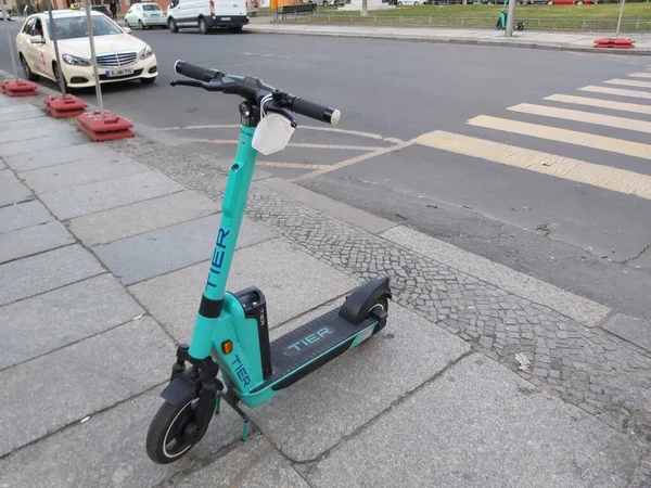 2022 Berlin Deutschland Ein Typischer Tag Berlin Häuser Straßen Verkehr — Stockfoto