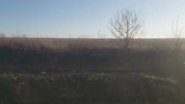 Polonya demiryolu ile bahar başında Polonya 'ya seyahat