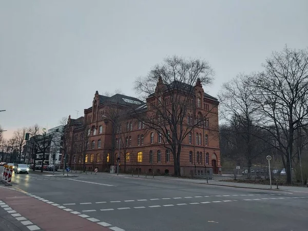 2022 Berlin Deutschland Ein Typischer Tag Berlin Häuser Straßen Transport — Stockfoto