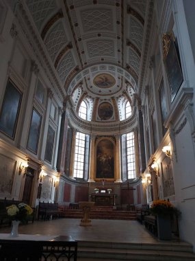 19 / 03 / 22 Leipzig, Almanya - Nikolaikirche İçişleri