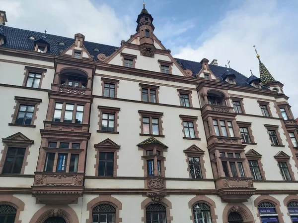 Leipzig Alemania Edificios Calles Centro Leipzig — Foto de Stock