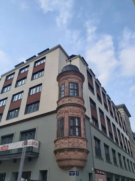 22ドイツ ライプツィヒ ライプツィヒ市内中心部の建物と通り — ストック写真