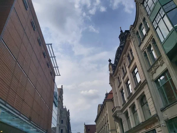 Leipzig Alemania Edificios Calles Centro Leipzig —  Fotos de Stock