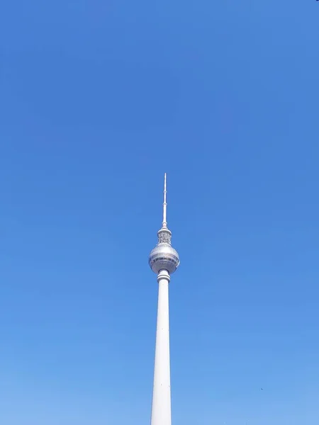 Berliner Fernsehturm Πύργος Τηλεόρασης Βερολίνου — Φωτογραφία Αρχείου