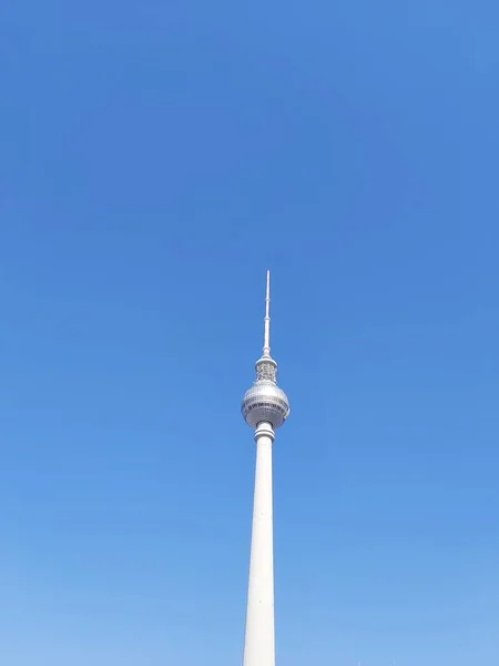 Berliner Fernsehturm Πύργος Τηλεόρασης Βερολίνου — Φωτογραφία Αρχείου