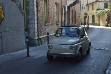 Pesaro, İtalya, Avrupa 'daki eski cadde