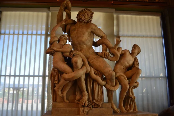 Galeria Uffizi Głównym Muzeum Sztuki Toskanii Florencja Włochy — Zdjęcie stockowe