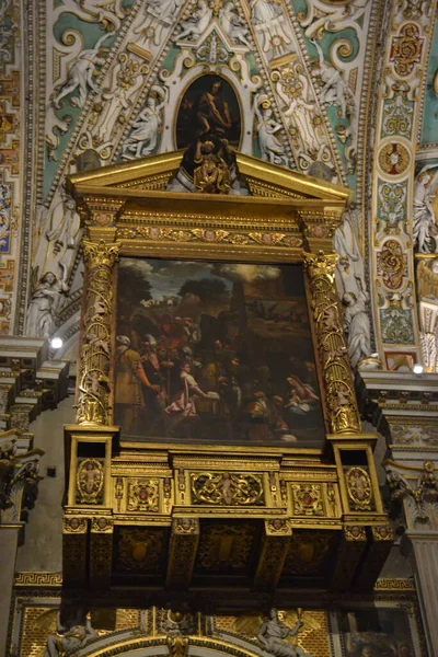 Belo Interior Catedral Itália — Fotografia de Stock