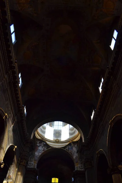 Interieur Van Kerk Bologna Italië Europa — Stockfoto