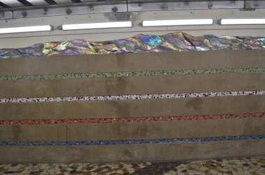 Pesaro 'daki duvar, İtalya, Avrupa