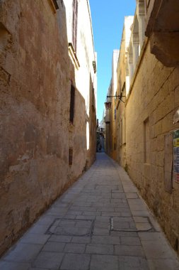 Maltese architecture buildings and houses in city