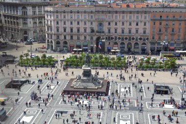 Avrupa kentindeki karenin havadan görünüşü