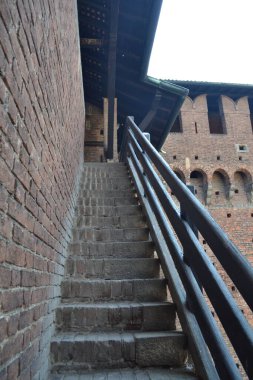 Castello Sforzesco, Piazza Castello, Milano, İtalya 