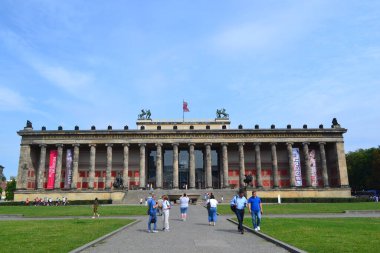 Berlin, Almanya 'nın tarihi mimarisinin manzarası