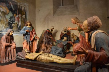 Mantova, Lombardy, İtalya 'da İncil sahnesi