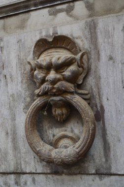 Pesaro, İtalya ve Avrupa 'daki antik kulplara yakın görüş