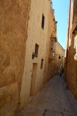 Maltese architecture buildings and houses in city
