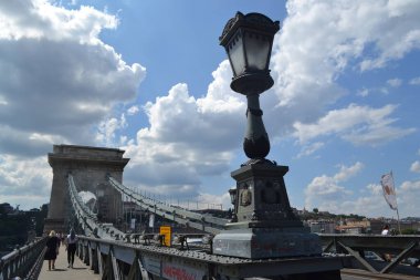 Budapeşte, Macaristan 'da köprü 
