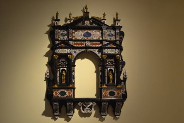 Milano, İtalya 'da müze içi. 