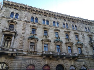 Budapeşte, Macaristan sokak manzarası