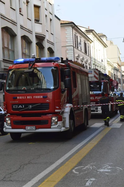 Pesaro, İtalya, Avrupa 'daki itfaiye araçları