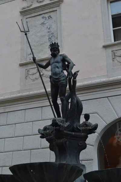 Rzeźby Bolzano Włochy Europa — Zdjęcie stockowe
