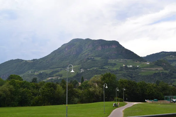 Vue Panoramique Sur Beaux Paysages Montagnes — Photo