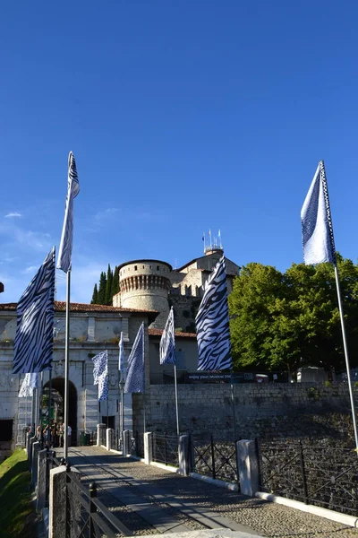 Brescia City Historical Architecture Λομβαρδία Ιταλία — Φωτογραφία Αρχείου