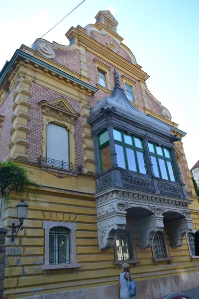 Historische Architektur Budapest Ungarn — Stockfoto