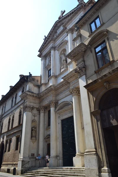 Historische Gebouwen Oude Stad Mantova Lombardije Italië — Stockfoto