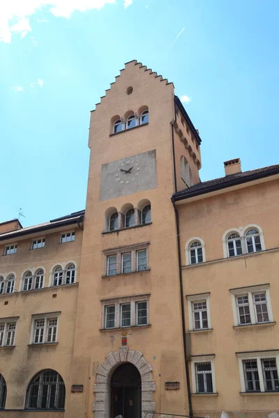 Bolzano Cidade Arquitetura Histórica Itália Europa — Fotografia de Stock