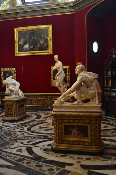 Uffizierna Primära Konstmuseum Florens Toskana Italien — Stockfoto