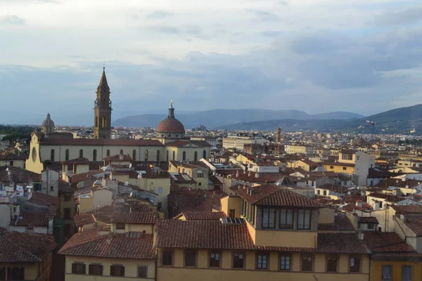 Vista Sulla Città Firenze Italia — Foto Stock