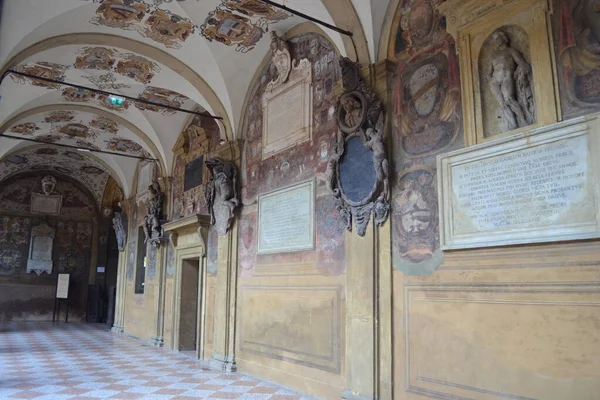 Interior Del Edificio Ciudad Bolonga Italia — Foto de Stock