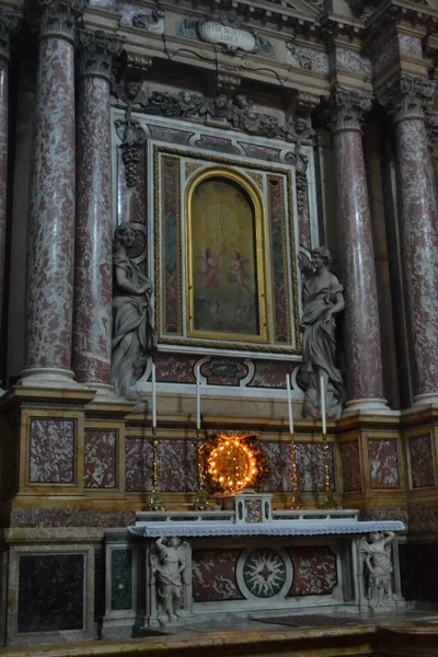 Interior Catedral Bolonga Itália — Fotografia de Stock