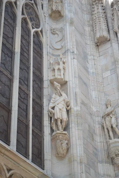 Olaszország Milan Circa Május 2019 Milánó Katedrális Vagy Szent Mária — Stock Fotó
