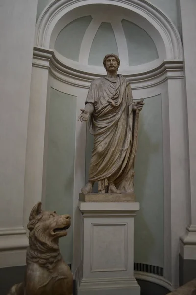 Πινακοθήκη Ουφίτσι Κύριο Μουσείο Τέχνης Της Φλωρεντίας Τοσκάνη Ιταλία — Φωτογραφία Αρχείου