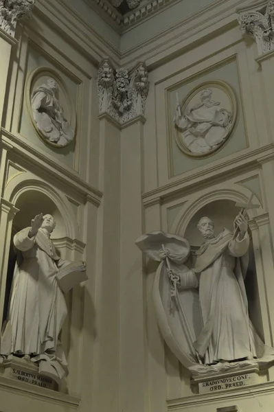 Intérieur Église Dans Ville Bari Italie Europe — Photo