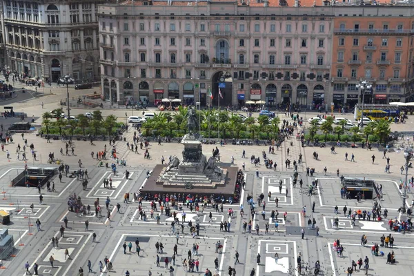 Avrupa kentindeki karenin havadan görünüşü