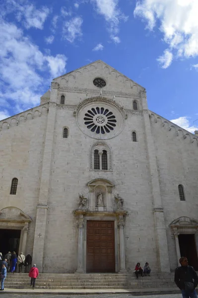 Lecce Puglia Itálie Pohled Fasádu Kostela Santa Chiara Historickém Centru — Stock fotografie