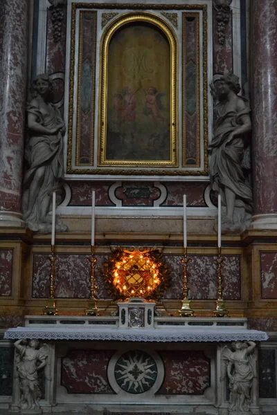 Intérieur Cathédrale Bologne Italie Europe — Photo