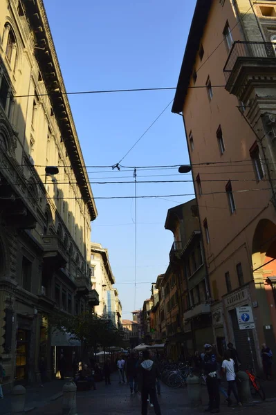 Люди Улицах Города Римини Италия Европа — стоковое фото