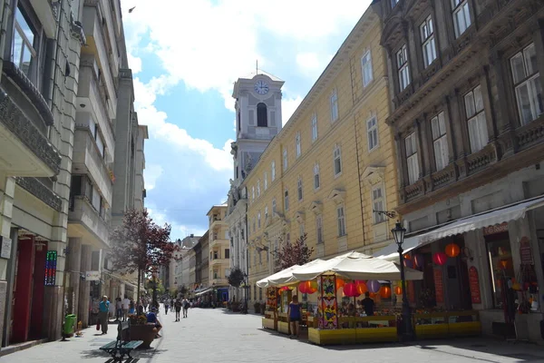 Budapeşte, Macaristan sokak manzarası