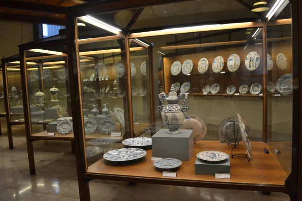 Milano, İtalya 'da müze içi. 